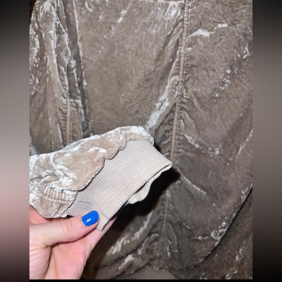 Free People Velvet Bomber jacket - Picture 10 of 10